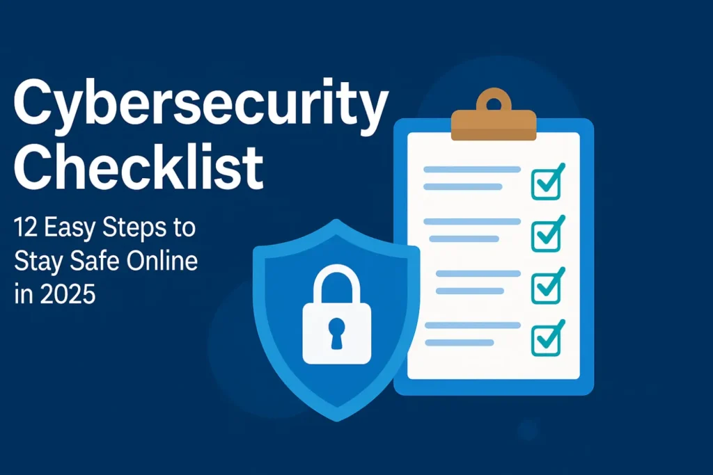 Cybersecurity Checklist 2025