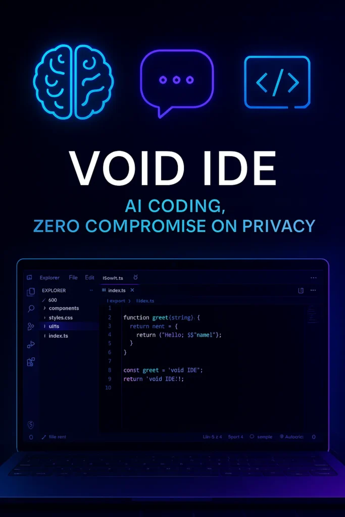 Void IDE Privacy Focused Coding Tool